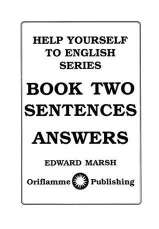Help Yourself to English: Book 2: Sentences - Answers