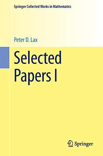 Selected Papers Volume I