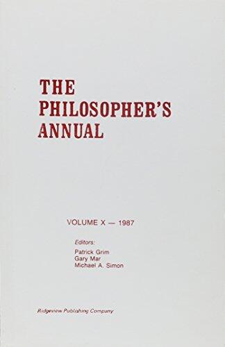 Philosopher's Annual, 1987