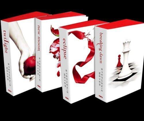 Twilight Saga White Cover Editions 4 Books