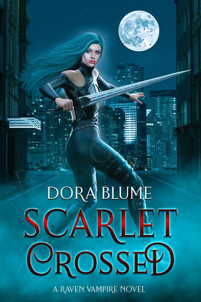 Scarlet Crossed: A Raven Vampire Assassin Novel