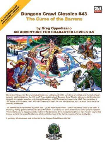Curse of the Barrens: An Adventure for Character Levels 3-5 (Dungeon Crawl Classics)