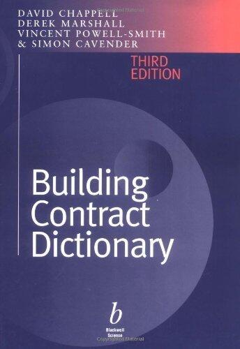 Building Contract Dictionary