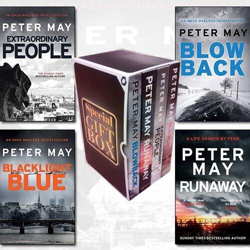 Peter May Collection The Enzo Files 4 Books Bundle Gift Wrapped Box Set Specially for you
