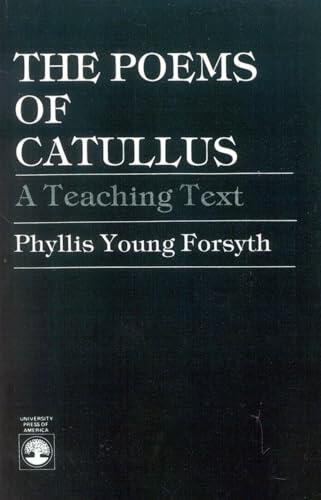 The Poems of Catullus: A Teaching Text
