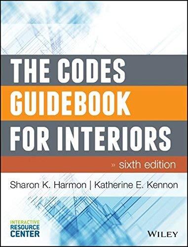 The Codes Guidebook for Interiors by Harmon, Sharon K., Kennon, Katherine E. (2014) Hardcover