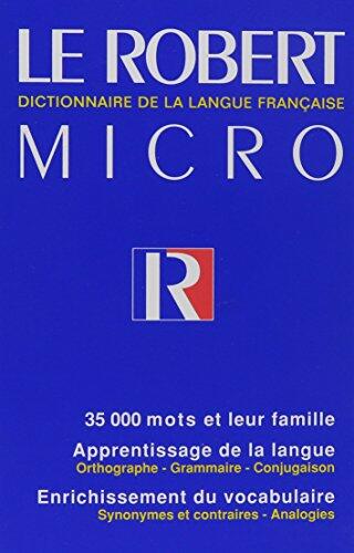 Micro Robert French Dictionary - Le Robert Micro