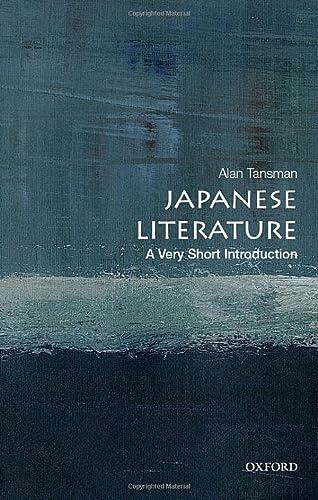Japanese Literature: A Very Short Introduction
