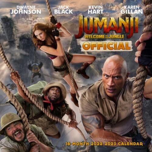 Jumanji 2022 Calendar: Official Jumanji Calendar 2022 Weekly & Monthly Planner