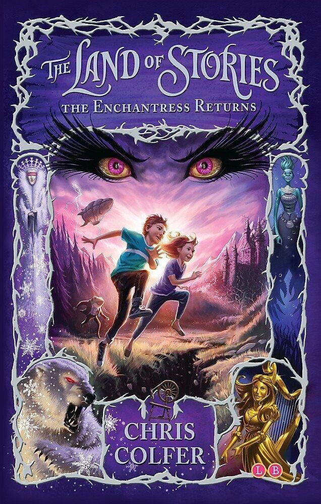 Land of stories 5 books collection set - wishing spell, enchantress returns, grimm warning, beyond the kingdoms, an author's odyssey