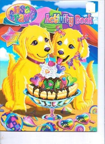 Lisa Frank Activity Book with 30 Stickers