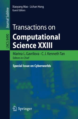 Transactions on Computational Science XXIII: Special Issue on Cyberworlds