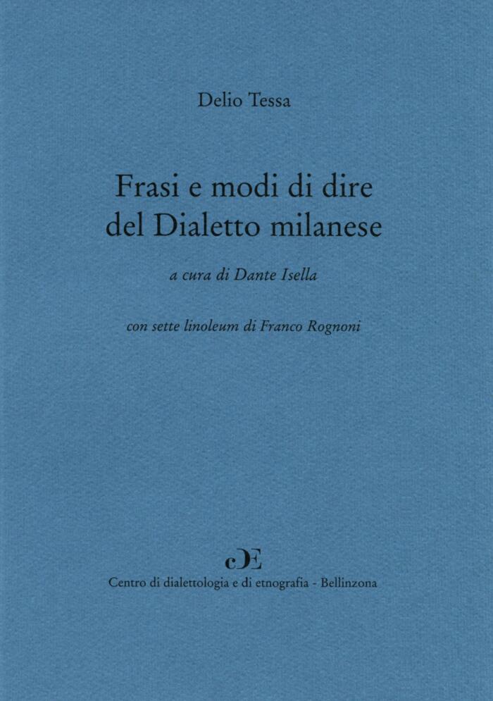 Frasi e modi di dire del Dialetto milanese