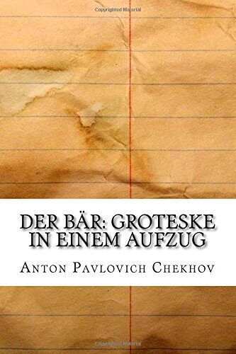 Der B�r: Groteske in einem Aufzug