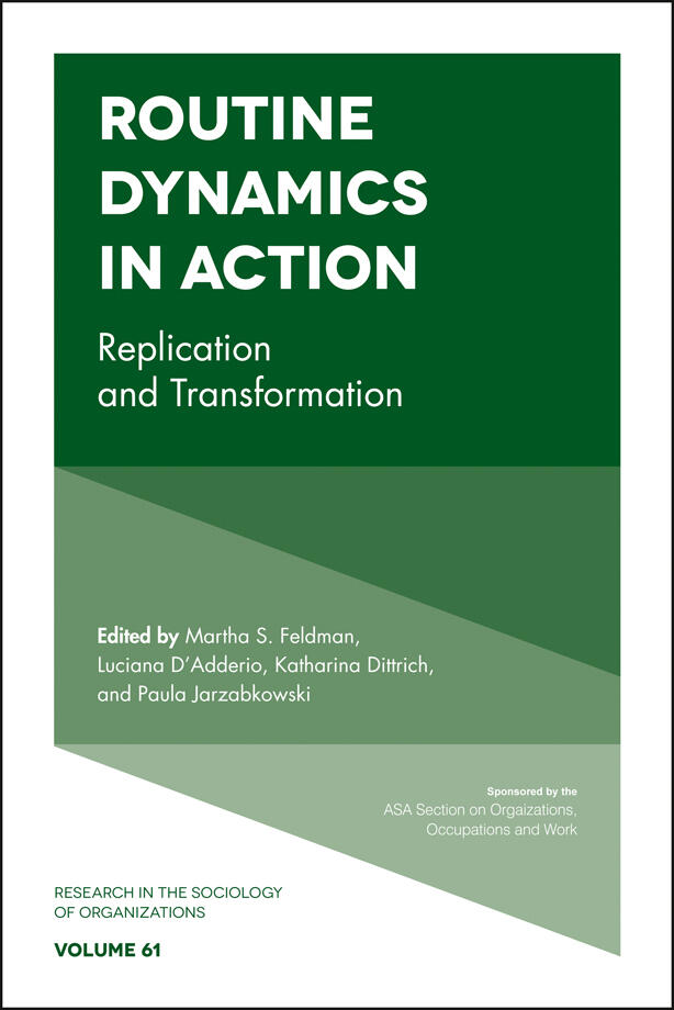 Routine Dynamics in Action: Replication and Transformation