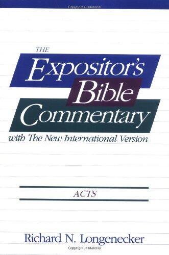 Acts (Expositor's Bible Commentary, The) [Paperback] [1995] (Author) Richard N. Longenecker