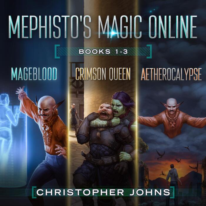 Mephisto's Magic Online Omnibus: Books 1-3 in a Fantasy LitRPG Series