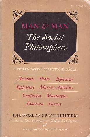 Man and Man: The Social Philosophers