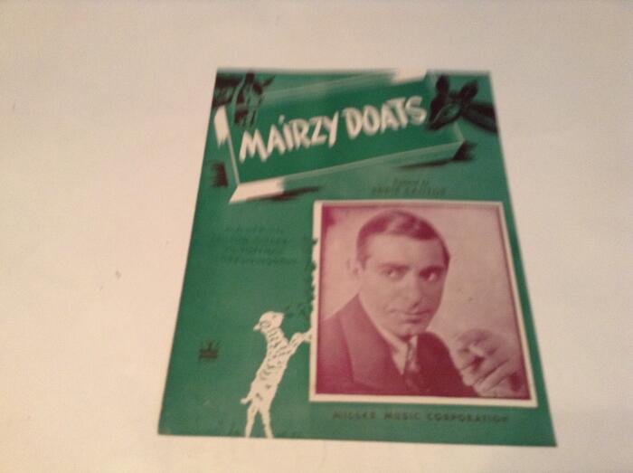 Mairzy Doats Sheet Music