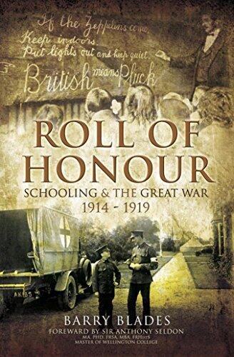 Roll of Honour: Schooling & The Great War, 1914-1919