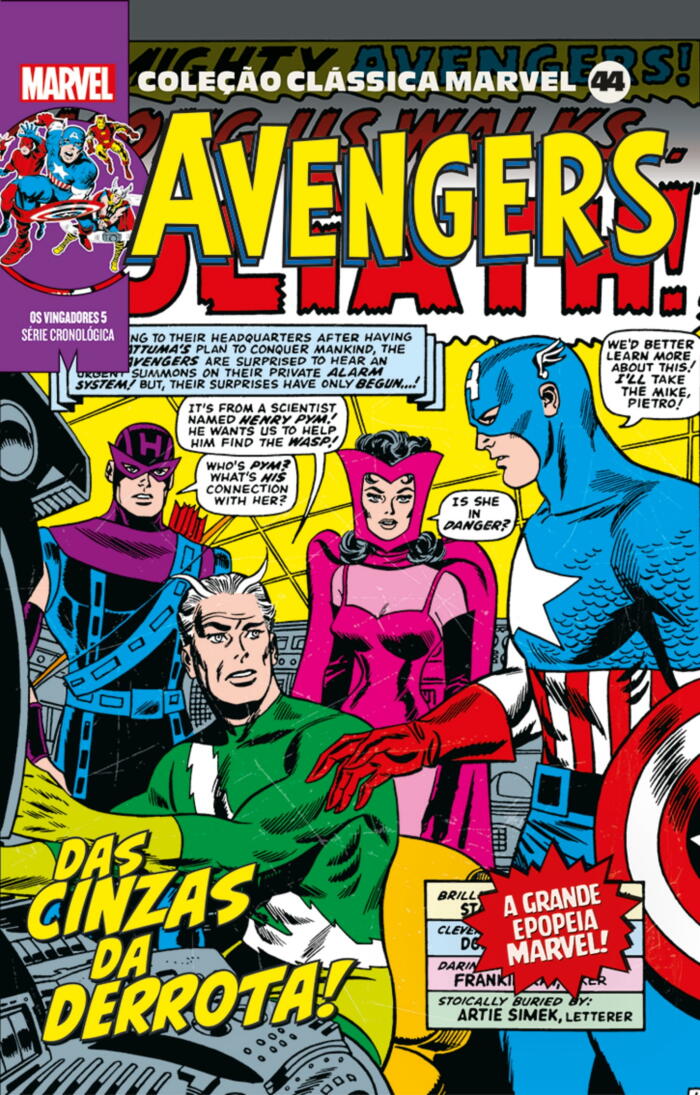 Coleção Clássica Marvel, Vol. 44 - Os Vingadores, Vol. 5
