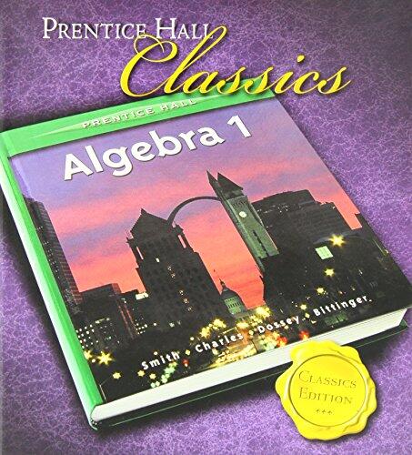 Algebra 1 Student Edition (2006C)