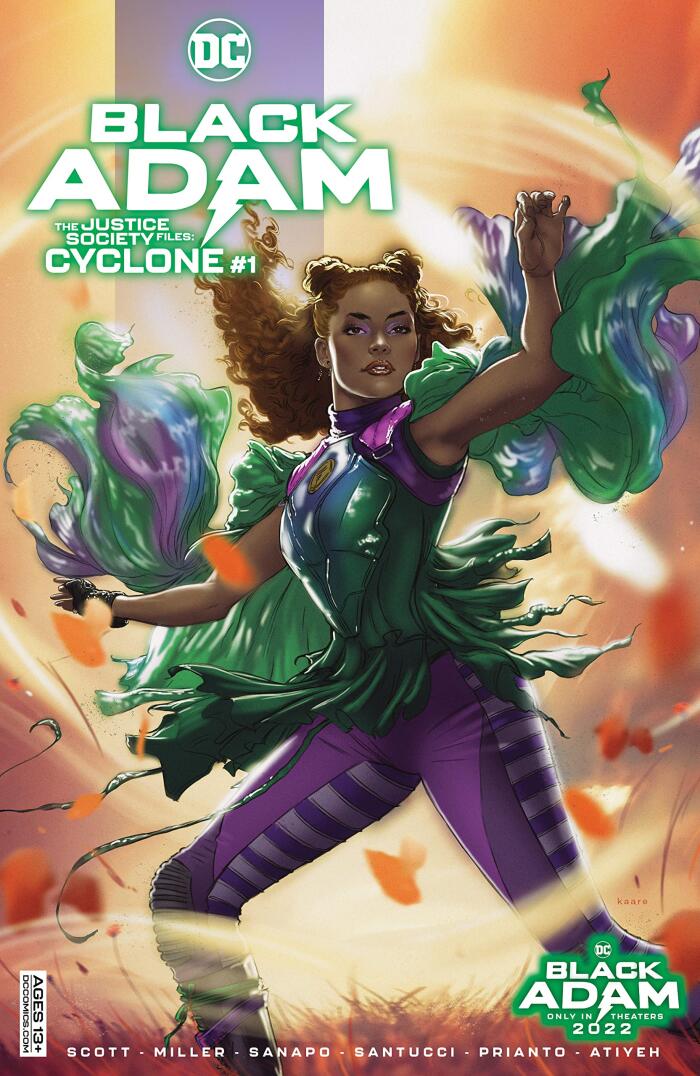 Black Adam - The Justice Society Files (2022) #1: Cyclone