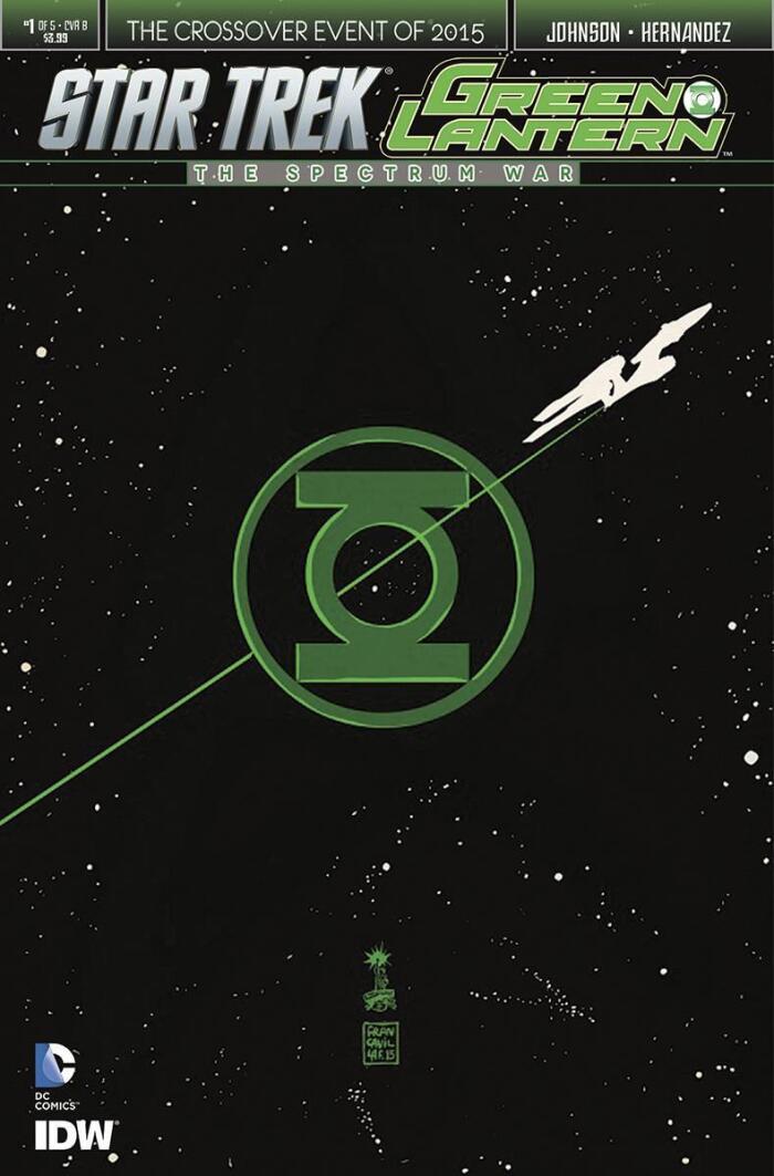 Star Trek/Green Lantern: The Spectrum War #1