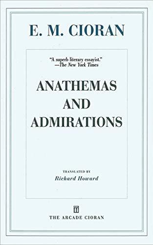 Anathemas and Admirations
