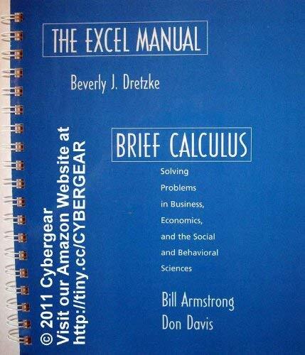 Brief Calculus with Applications