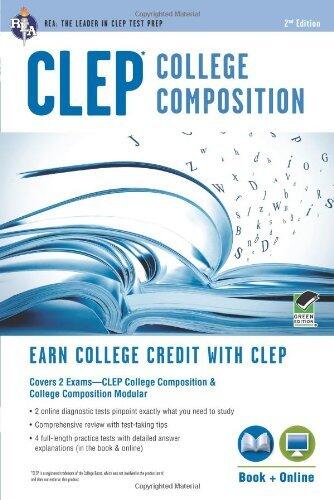 CLEP College Composition Book + Online (CLEP Test Preparation)
