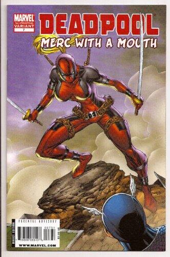 Deadpool Merc With a Mouth 3rd Ptrinting Variant Edition
