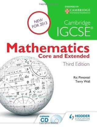 Cambridge IGCSE Mathematics Core and Extended [with CD]