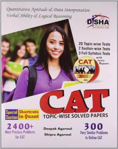 Cat Topic-Wise Solved Papers With Test & Assessment Cd