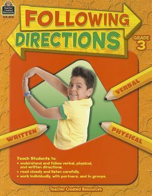 Following Directions, Grade 3