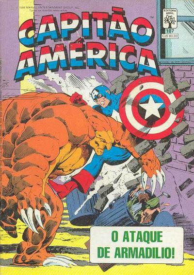 Capitão América n° 107 - O Ataque de Armadilio!