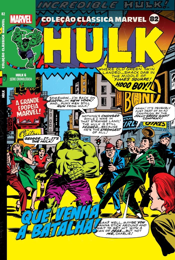 Coleção Clássica Marvel, Vol. 82 - Hulk, Vol. 6
