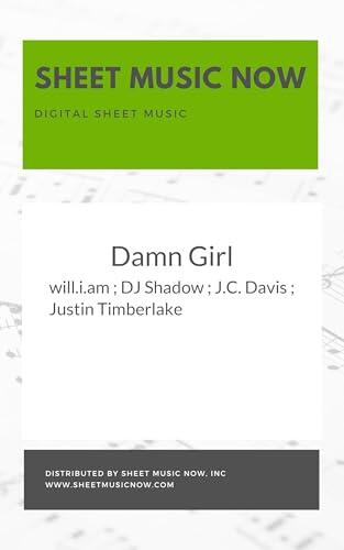 Damn Girl Sheet Music