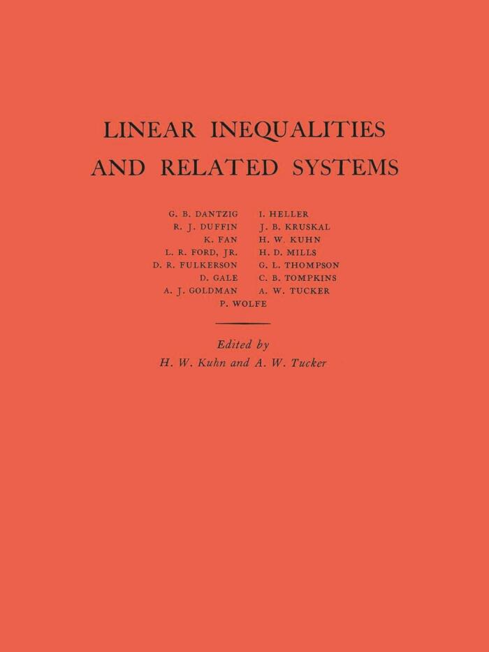 Linear Inequalities and Related Systems