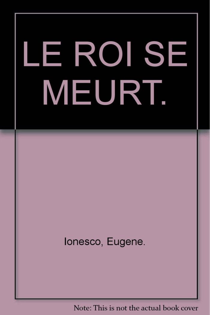 Le Roi Se Meurt