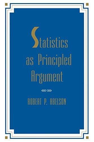 Statistics as Principled Argument (1995 paperback)
