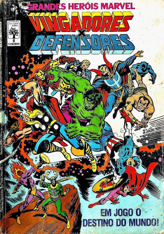 Grandes Heróis Marvel - Vingadores x Defensores