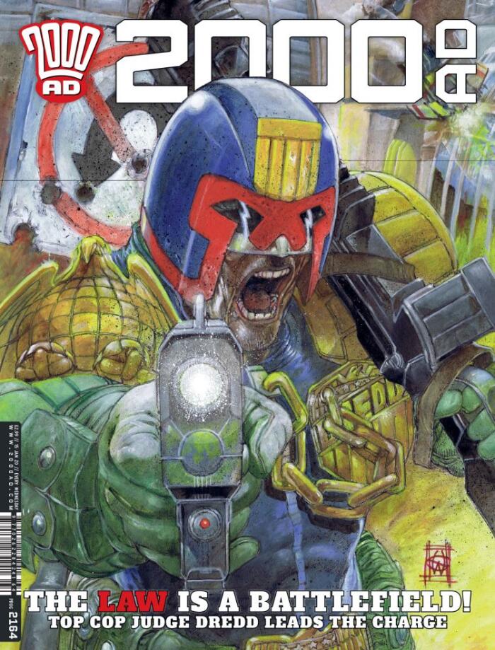 2000 AD Prog 2164 - The Law is a Battlefield!