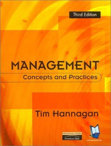 Management: Concepts and Practices