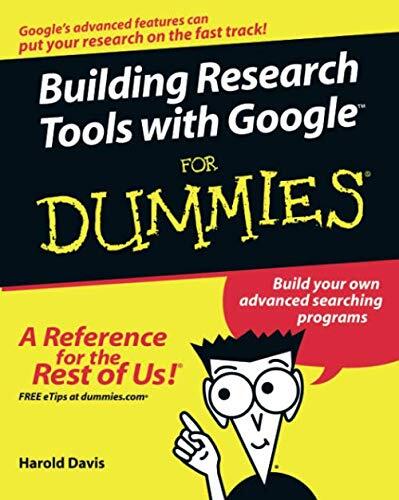 Building Research Tools with Google