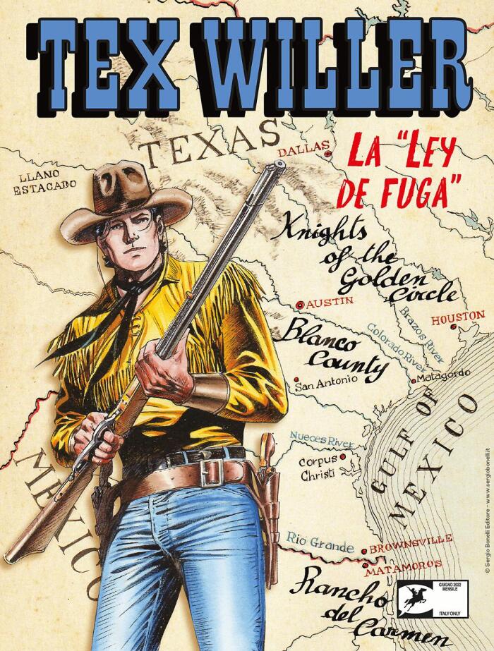 Tex Willer n. 44: La "Ley de Fuga"