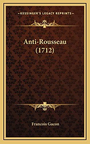 Anti-Rousseau (1712)