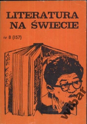 Literatura na Świecie, nr 8/1984