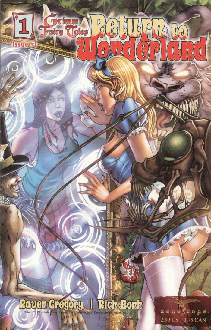GRIMM FAIRY TALES RETURN TO WONDERLAND 1 THIRD PRINT VARIANT