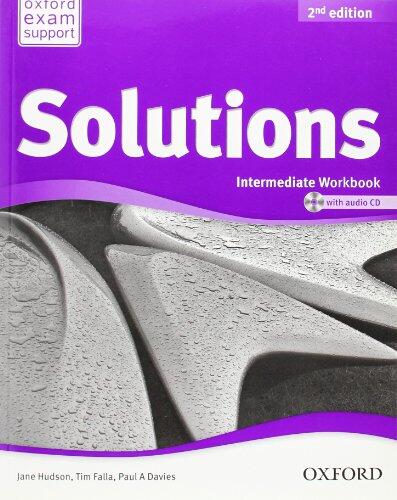 Solutions 2nd edition Intermediate. Workbook and Audio CD Pack